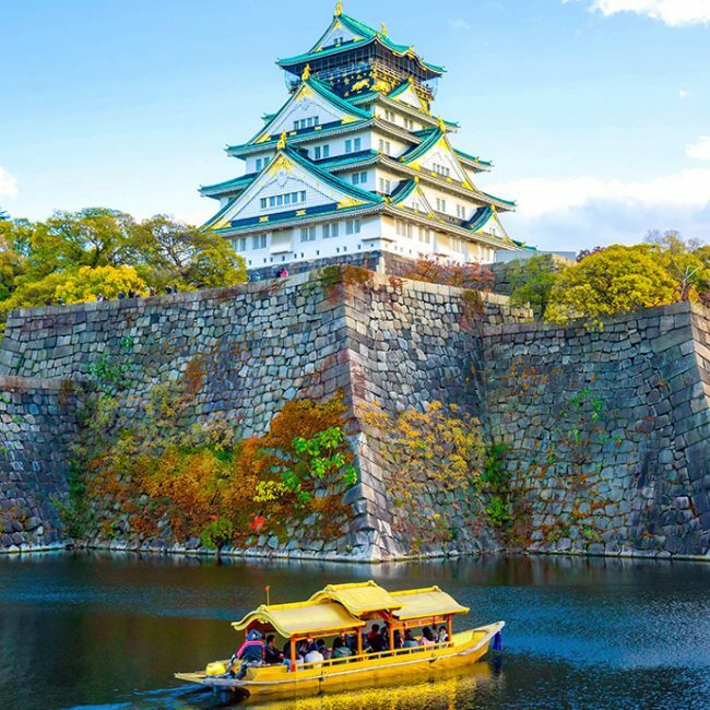 osaka castle japonia